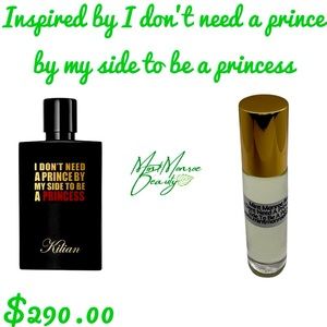 ( SOLD OUT) I don’t need a prince by my side to be a princess ( TYPE) perfume